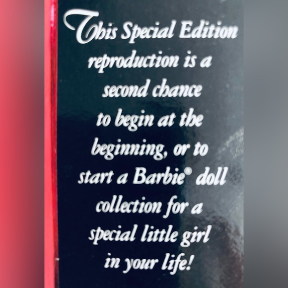 Barbie collectible 1960 Blonde Solo In The Spotlight Special Edition Repro - Picture 7 of 16